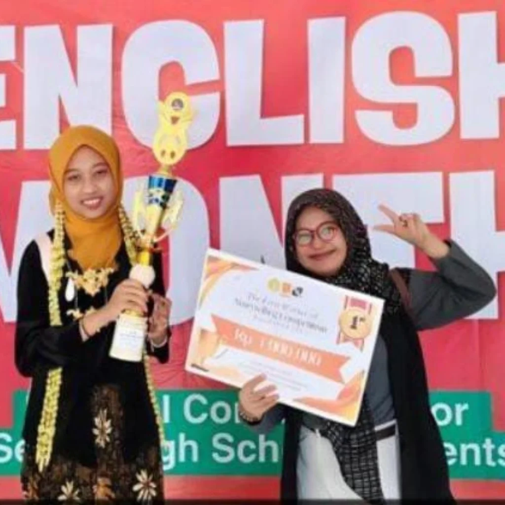 Wulan Nuri Gavrielia juara storytelling nasional English Month 2026