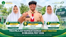 Prestasi tiga siswa Taufiqur Rahman Gapura Sumenep di INKADHA FEST 2026