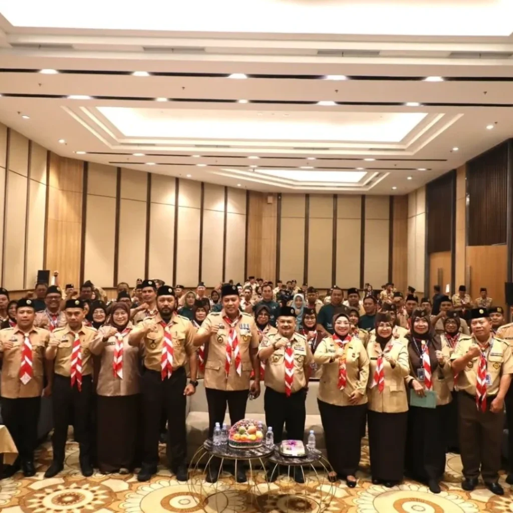 Tri Adhianto membuka Muscab ke-7 Gerakan Pramuka Kota Bekasi