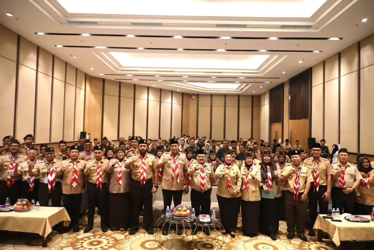 Tri Adhianto membuka Muscab ke-7 Gerakan Pramuka Kota Bekasi
