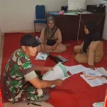 Babinsa Koramil Saronggi Perbarui Data Wilayah Desa Juluk, Perkuat Koordinasi dengan Pemerintah Desa