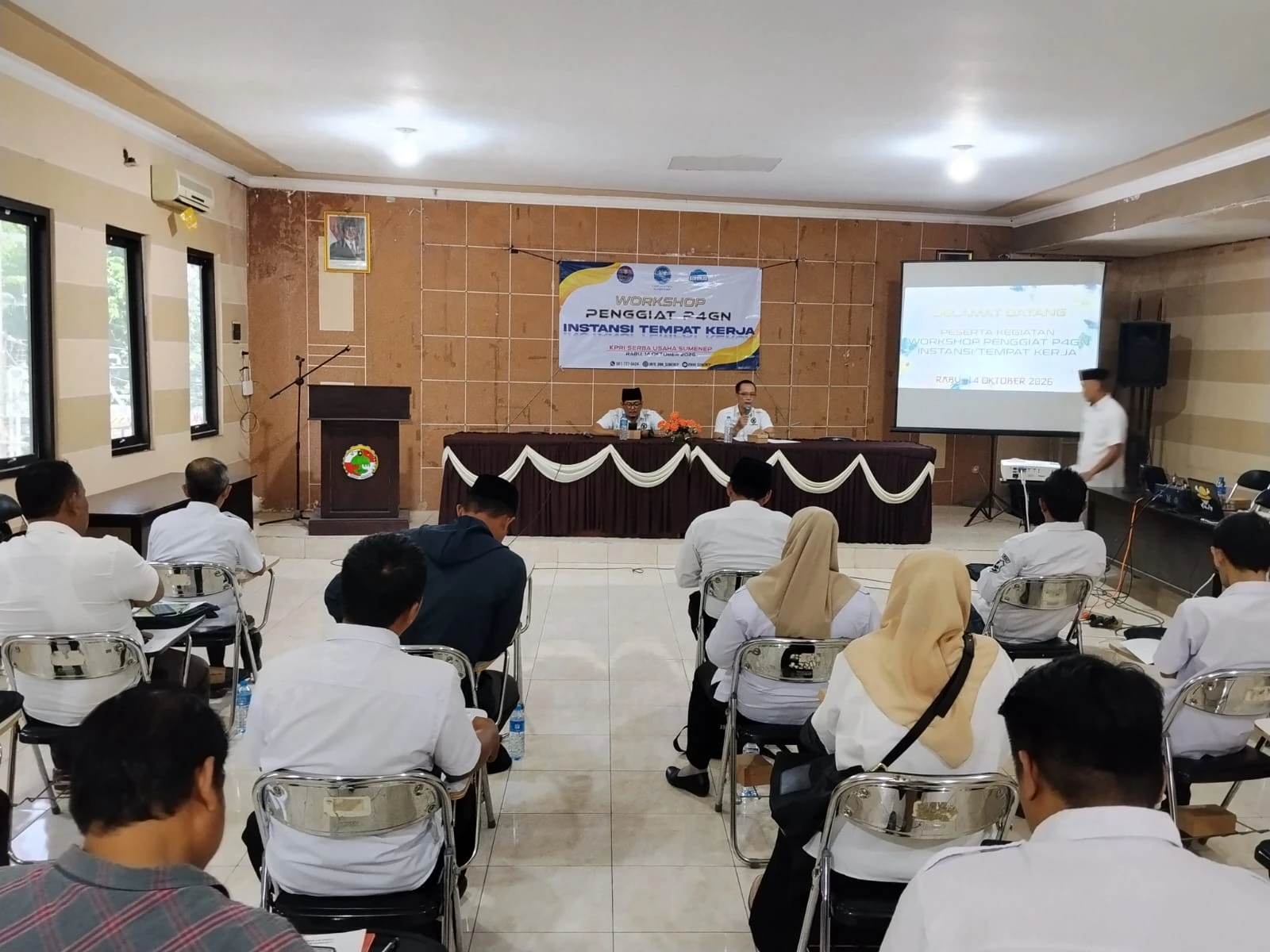 Workshop BNNK Sumenep untuk memperkuat penggiat P4GN di OPD dan desa