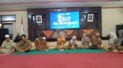 Pembacaan Surah Al-Waqiah bersama oleh Diskominfo Sumenep dalam gerakan 111.111 kali tahun 2026