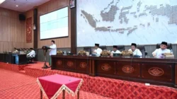 Rapat paripurna DPRD dan Pemkab Sumenep menyepakati Raperda dana cadangan Pilkada Sumenep 2029.