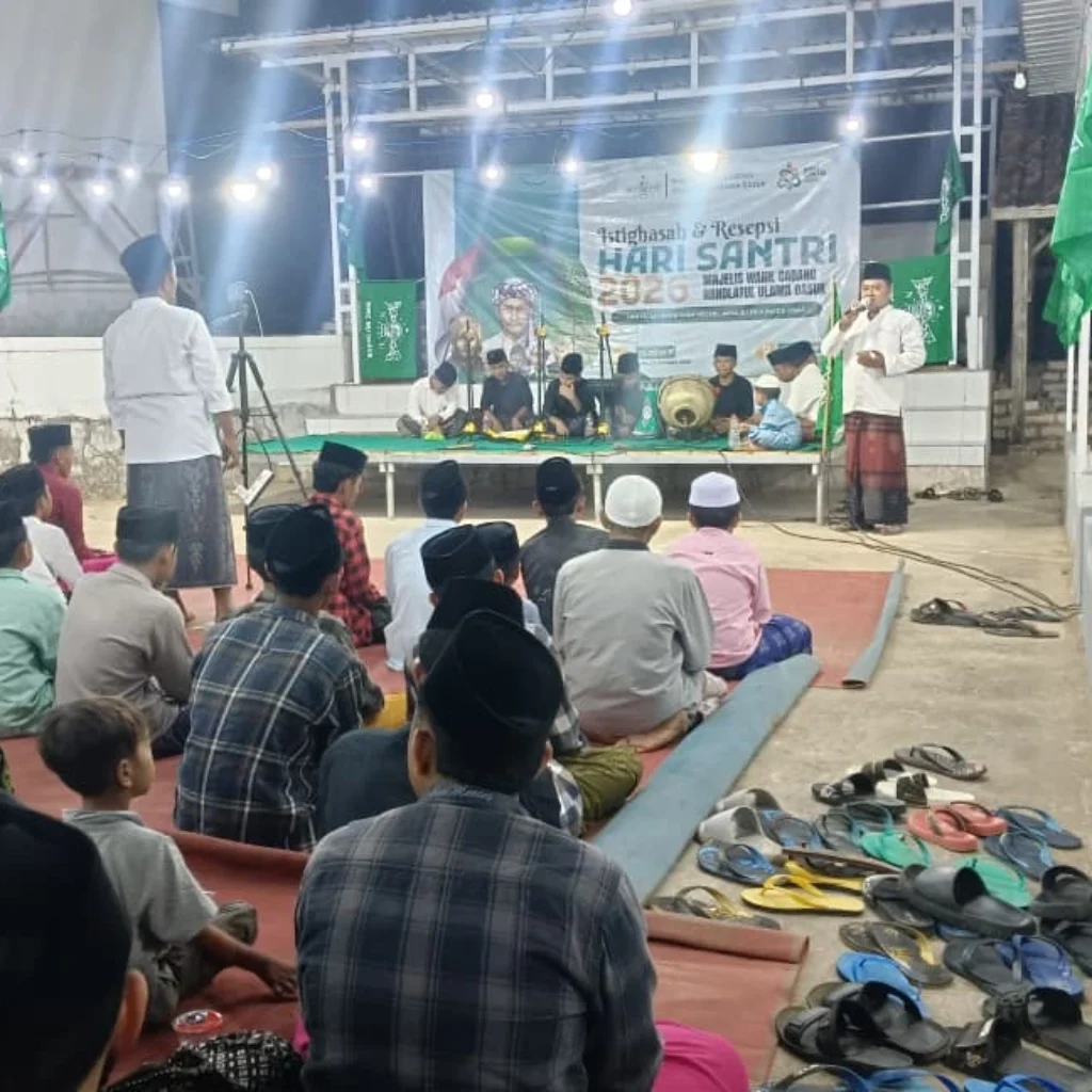 Istighasah dan Resepsi Hari Santri 2026 MWCNU Dasuk di Sumenep