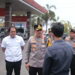 Kapolresta Sumenep Cek Stok BBM di SPBU Gedungan
