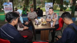 Kapolresta Sumenep Ngopi Bersama Warga, Perkuat Kamtibmas
