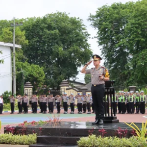 Kapolresta Sumenep Pimpin Upacara Hari Sumpah Pemuda ke-98