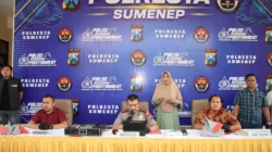 Operasi Sikat Semeru 2026, Polresta Sumenep Ungkap 9 Kasus 3 Kapolresta Sumenep bersama jajaran Satreskrim saat konferensi pers pengungkapan sembilan kasus kriminal dalam Operasi Sikat Semeru 2026