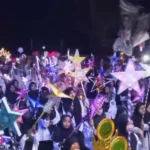 Ratusan Santri Giligenting Meriahkan HSN 2026 dengan Pawai Lampion