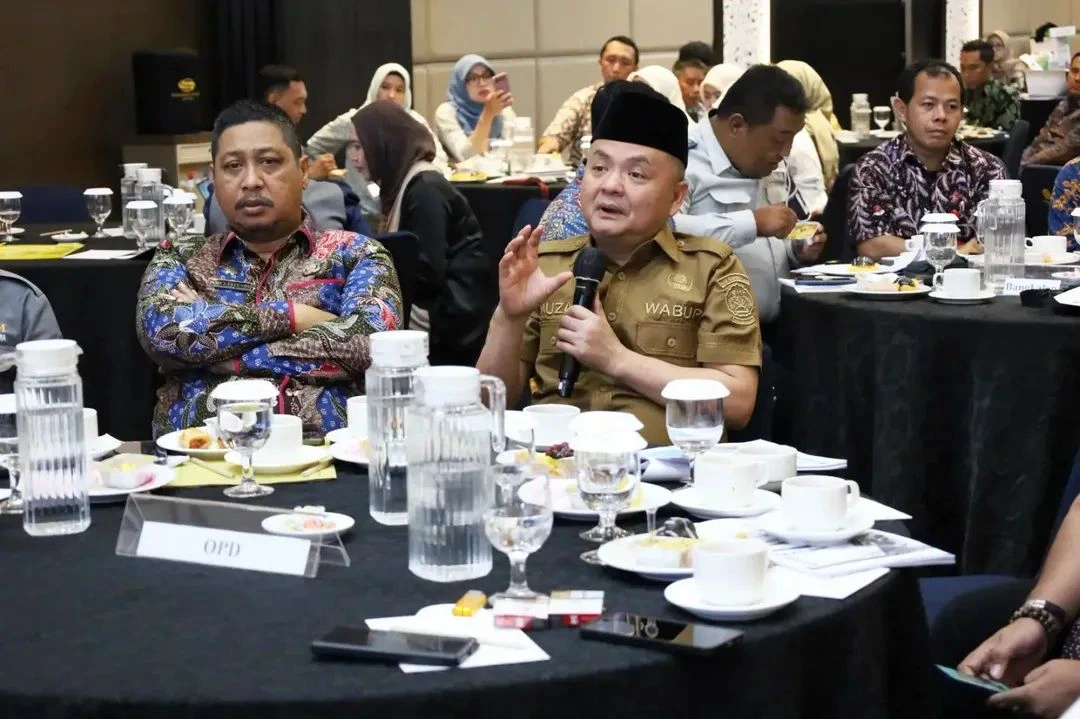 Wakil Bupati Bangkalan Moch. Fauzan Ja'far dalam kegiatan FGD penyusunan RDTR Kabupaten Bangkalan