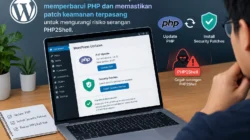 PHP2Shell Ancam WordPress, Ini Cara Mengamankan Website 3 Ilustrasi keamanan website WordPress terhadap ancaman kerentanan PHP2Shell pada server PHP