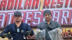 Polresta Sumenep Amankan Dua Terduga Pengedar Sabu, 3,50 Gram Disita