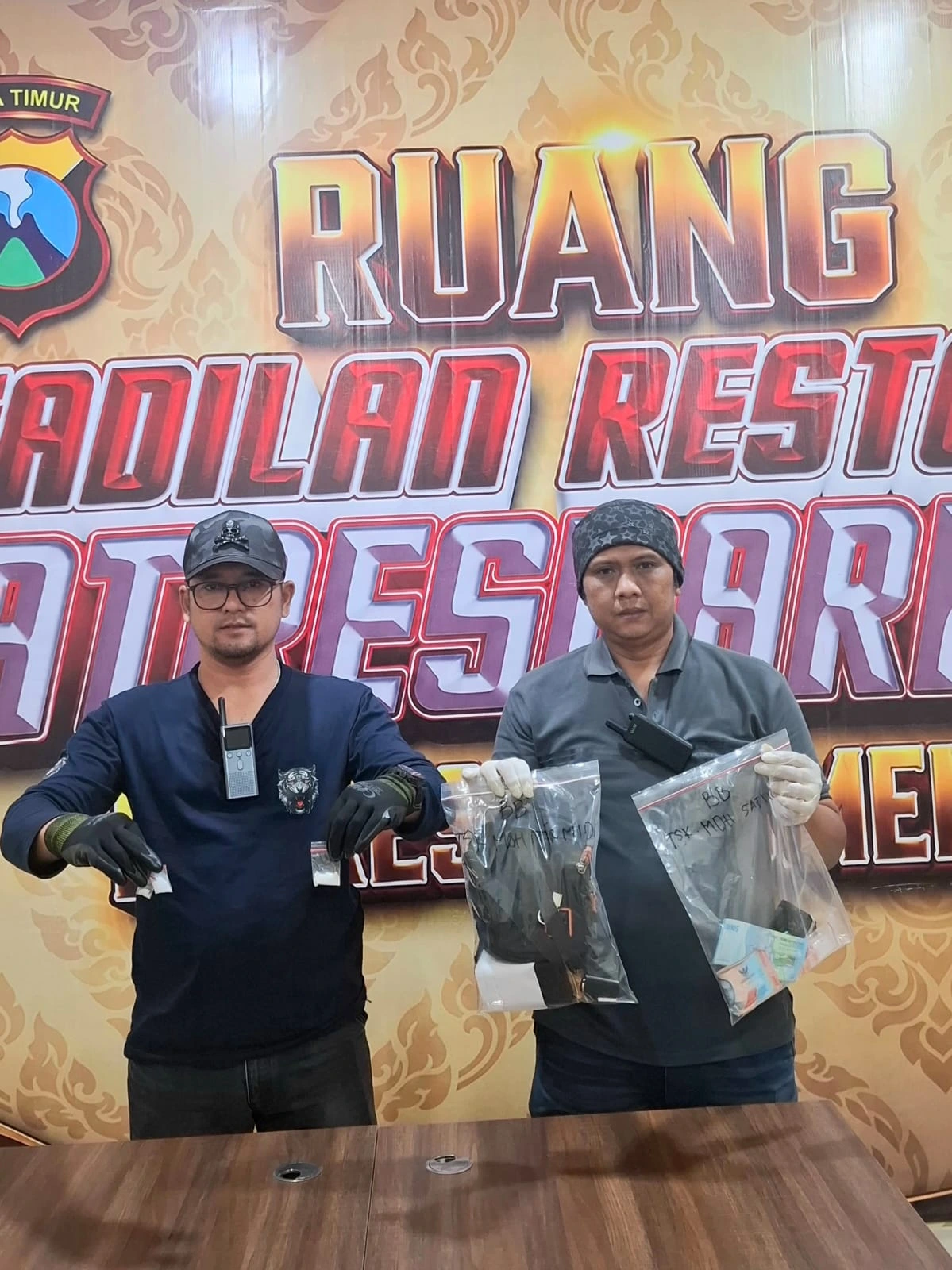 Pengungkapan kasus dugaan peredaran sabu oleh Satresnarkoba Polresta Sumenep dengan barang bukti total 3,50 gram