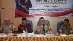 Kapolresta Sumenep Sambung Roso dengan Forkopimcam dan 15 Kades di Dasuk