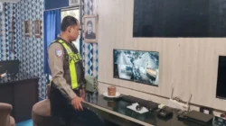 Satlantas Polresta Sumenep Pantau Lalu Lintas Lewat TMC