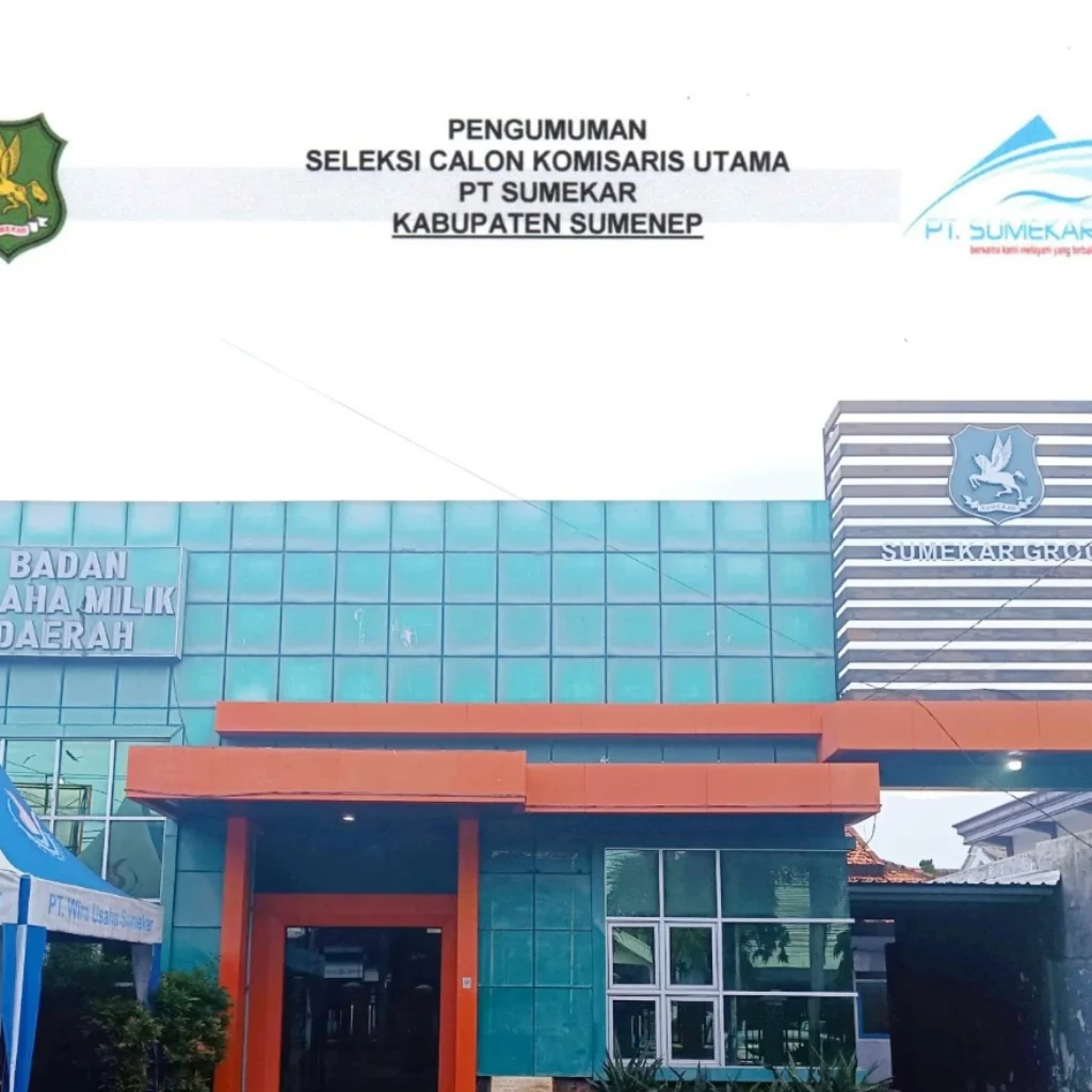 Pengumuman seleksi calon Komisaris Utama PT Sumekar Kabupaten Sumenep Oktober 2026