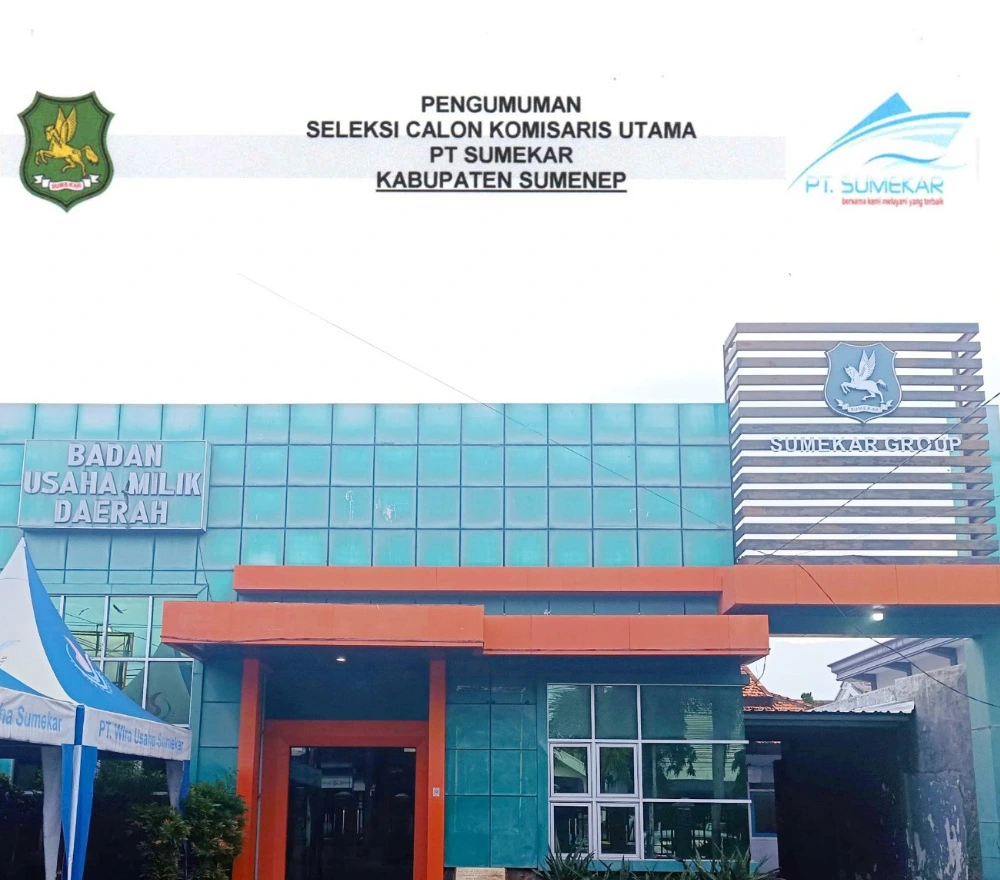 Pengumuman seleksi calon Komisaris Utama PT Sumekar Kabupaten Sumenep Oktober 2026