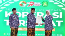 Bupati Sumenep Achmad Fauzi Wongsojudo menghadiri peringatan Hari Koperasi Nasional ke-79 Tahun 2026