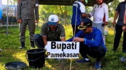 Bupati Pamekasan KH Kholilurrahman memimpin kegiatan lintas instansi di Taman Asri Kowel untuk memperkuat kebersamaan dan pembangunan daerah