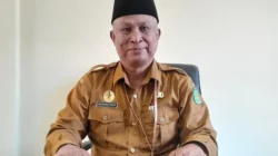 Kepala Dinas Pendidikan Sumenep Moh Iksan saat memberikan arahan pelaksanaan MPLS 2026