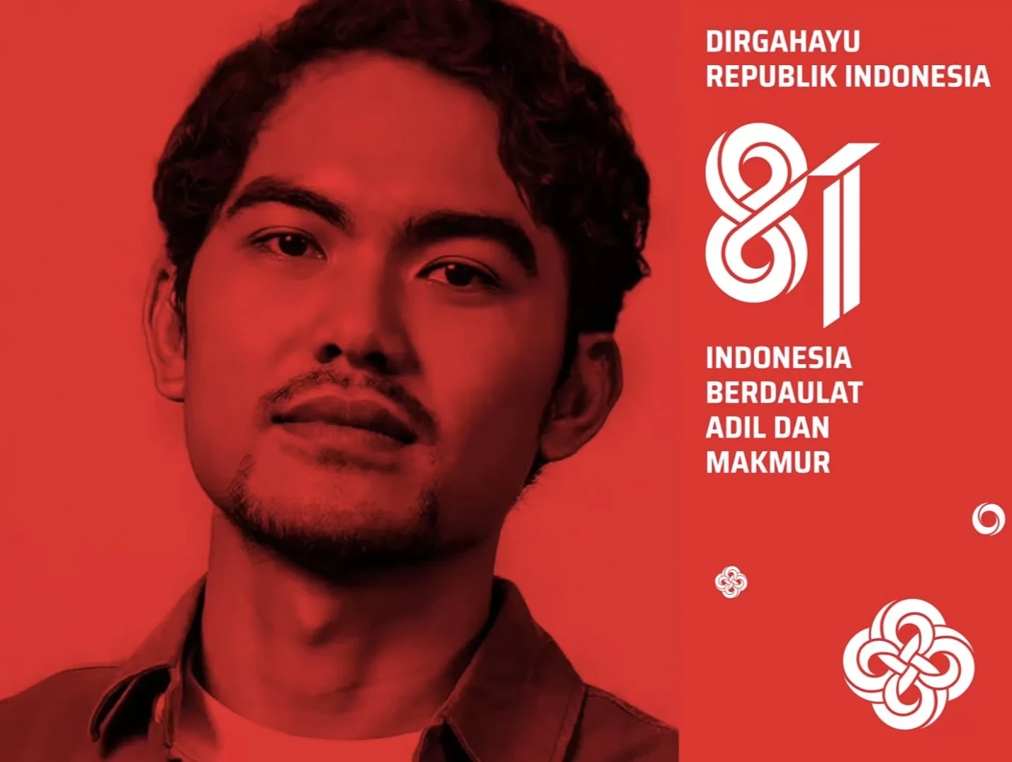 Fajar Novario memaparkan filosofi logo resmi HUT Ke-81 Kemerdekaan Republik Indonesia tahun 2026.