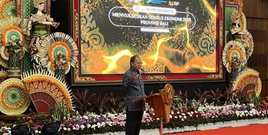 Gubernur Bali Wayan Koster meminta percepatan pelaksanaan Sensus Ekonomi 2026 di seluruh kabupaten dan kota
