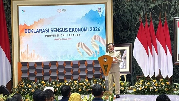 Pramono Anung mengajak warga Jakarta berpartisipasi dalam Sensus Ekonomi 2026 di Balai Kota DKI Jakarta