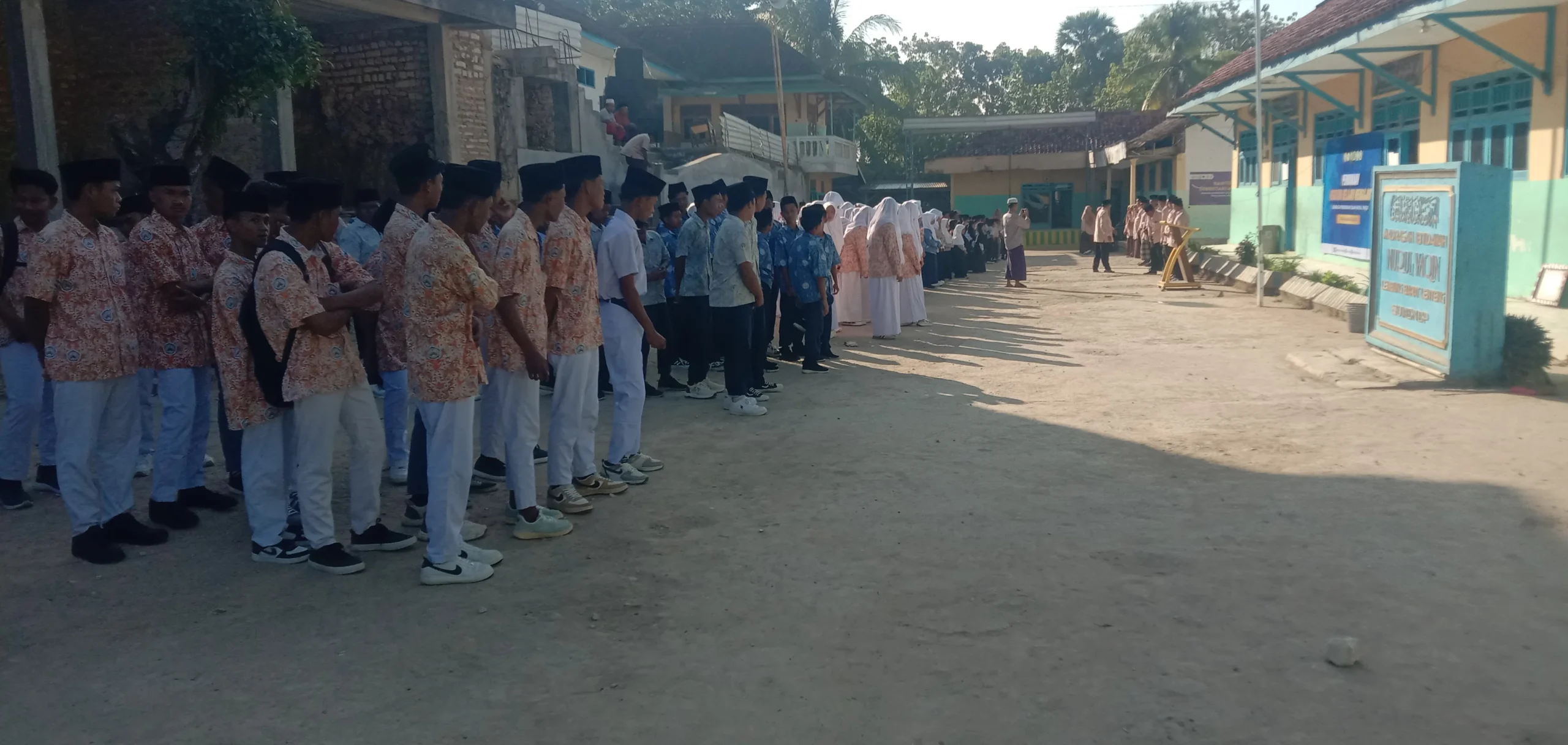 Pembukaan KBM Tahun Ajaran 2026/2027 di Yayasan Nurul Yaqin Lembung Barat Kecamatan Lenteng Kabupaten Sumenep.